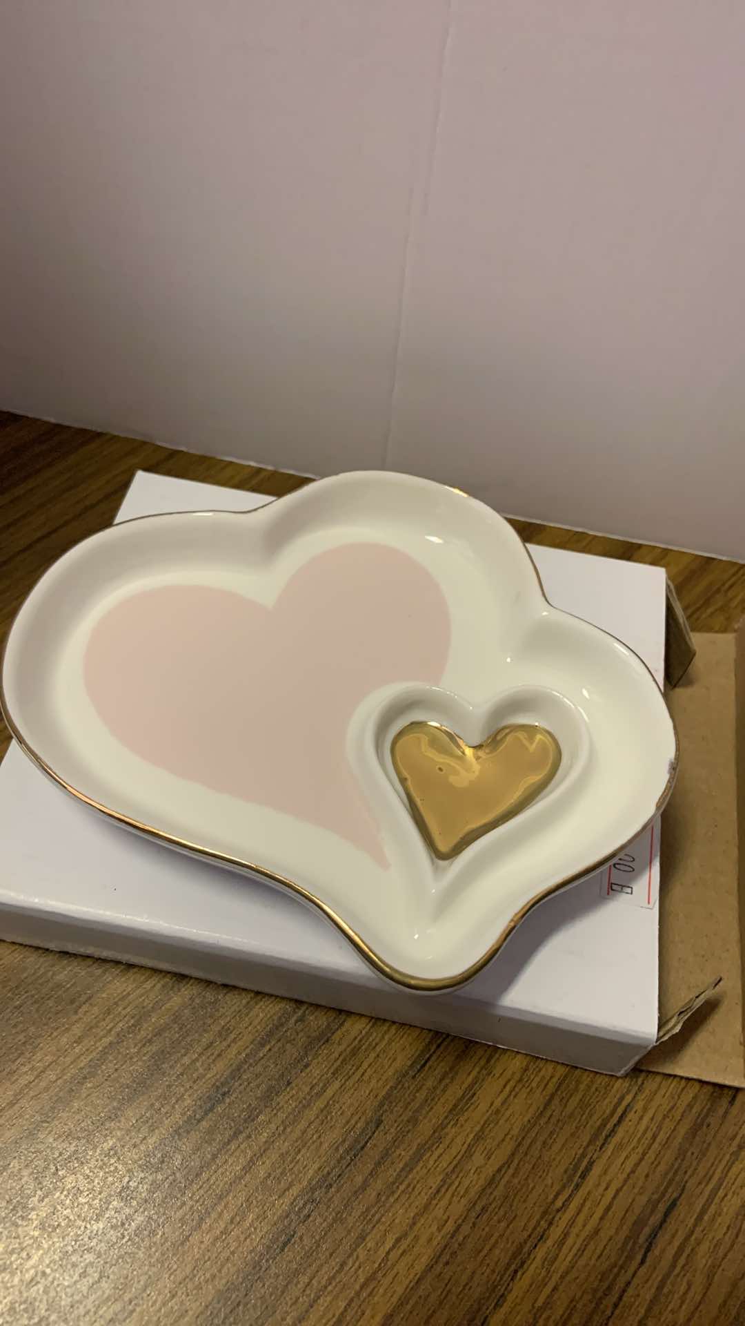 Double Heart Trays by Kate Aspen