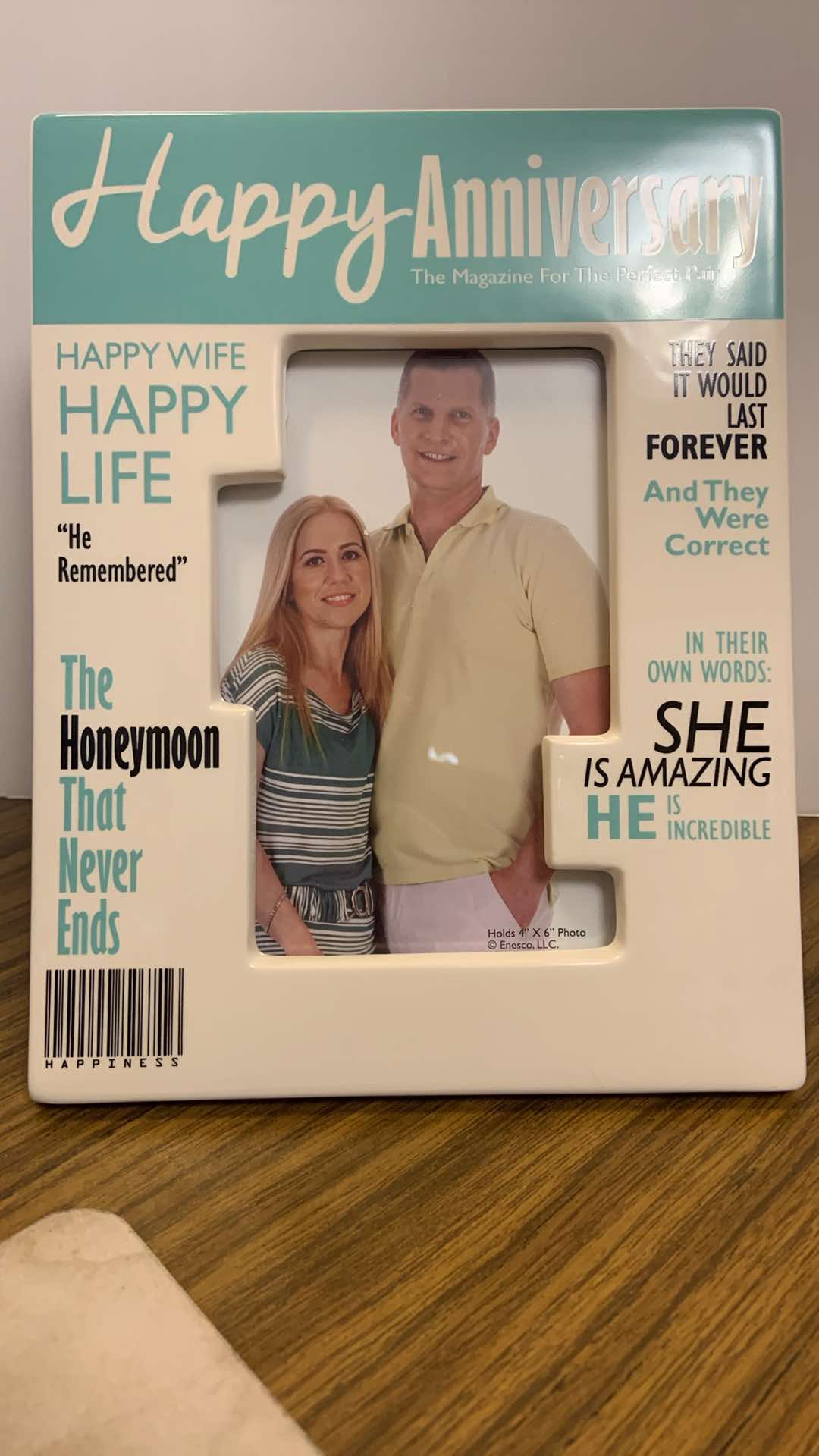 Anniversary Magazine Frame