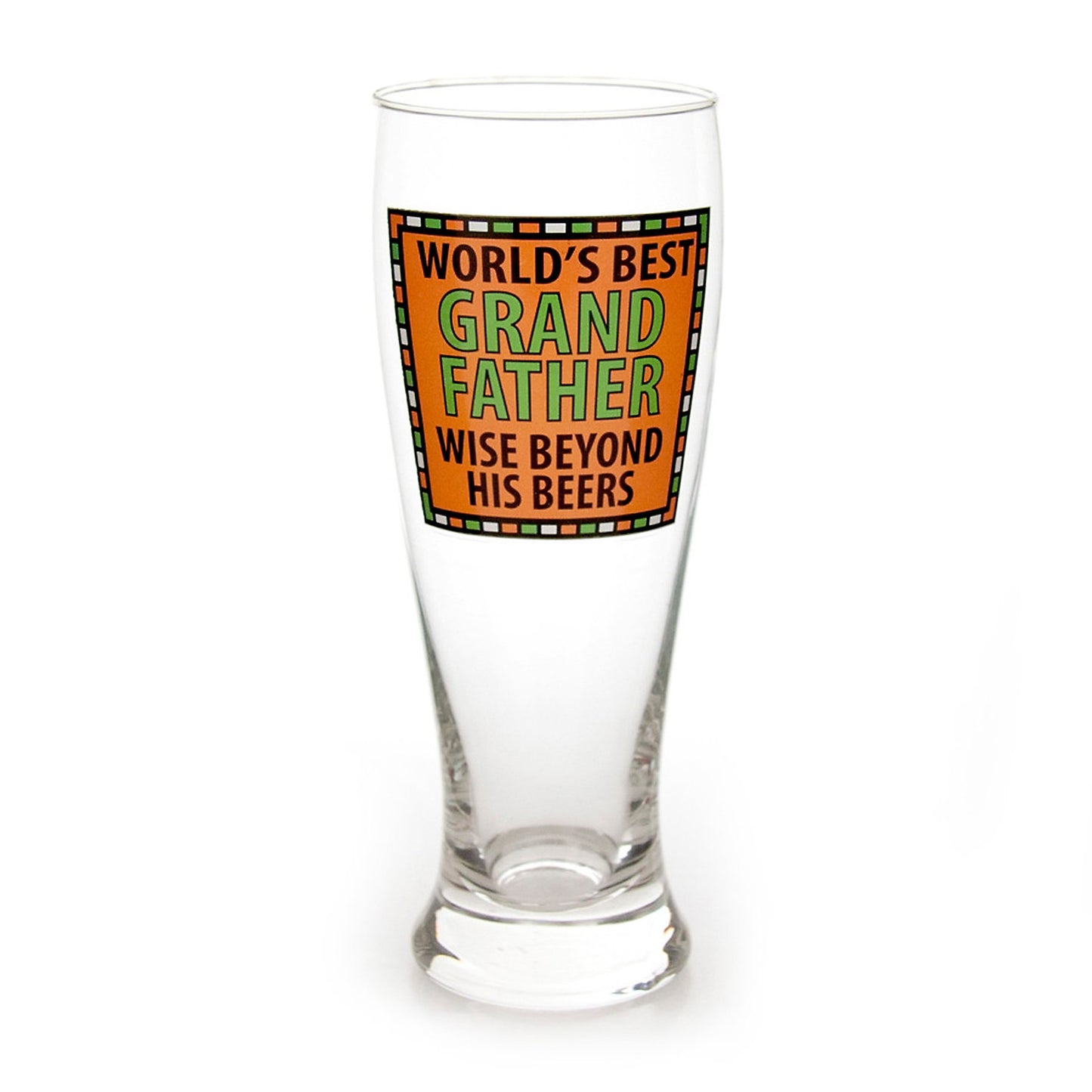 Grandfather Beer Glass