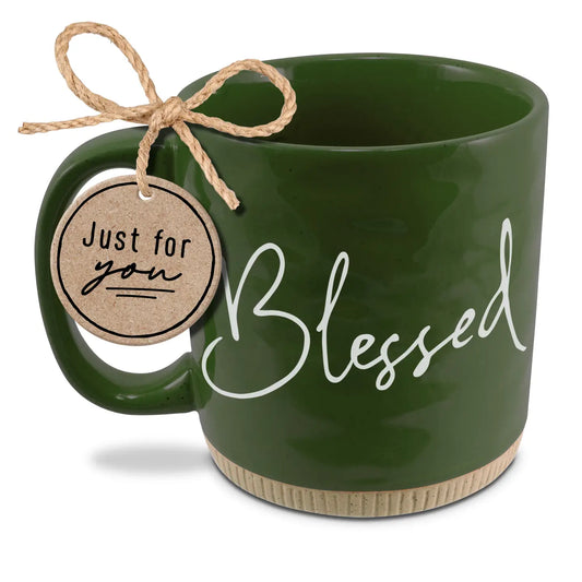 Coffee cup Powerful Words Blessed