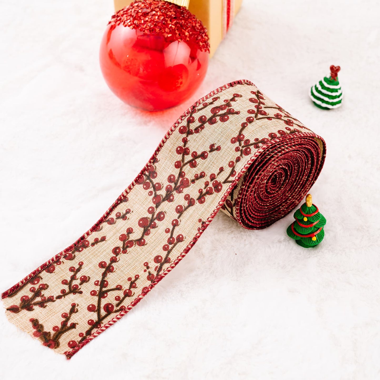 Christmas Polyester Ribbon